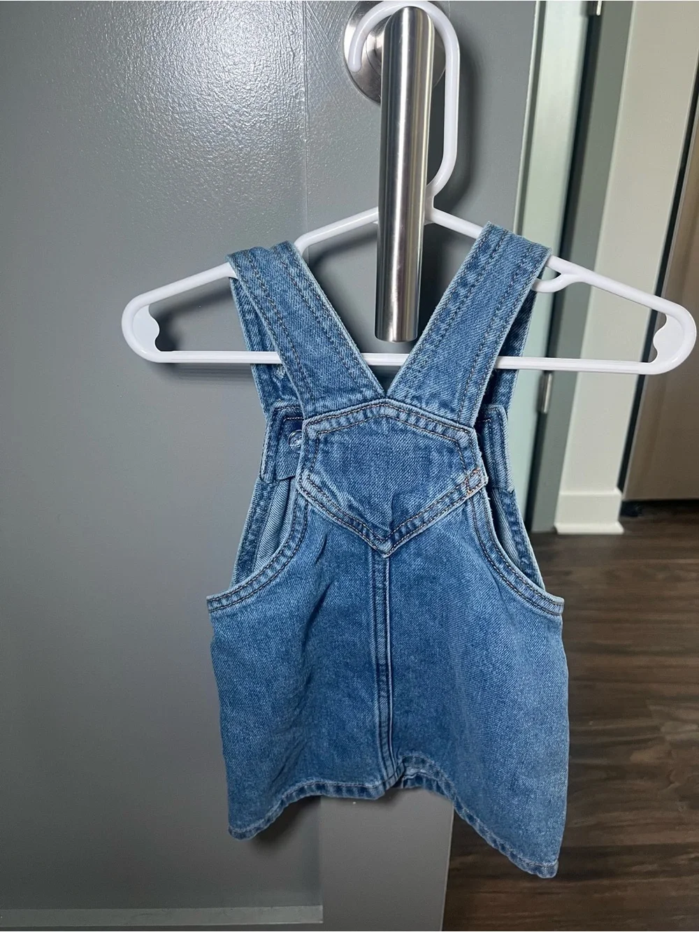 Old Navy Blue Denim Overall Dress for Kids